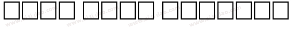 Baro Line ThreebyInd字体转换